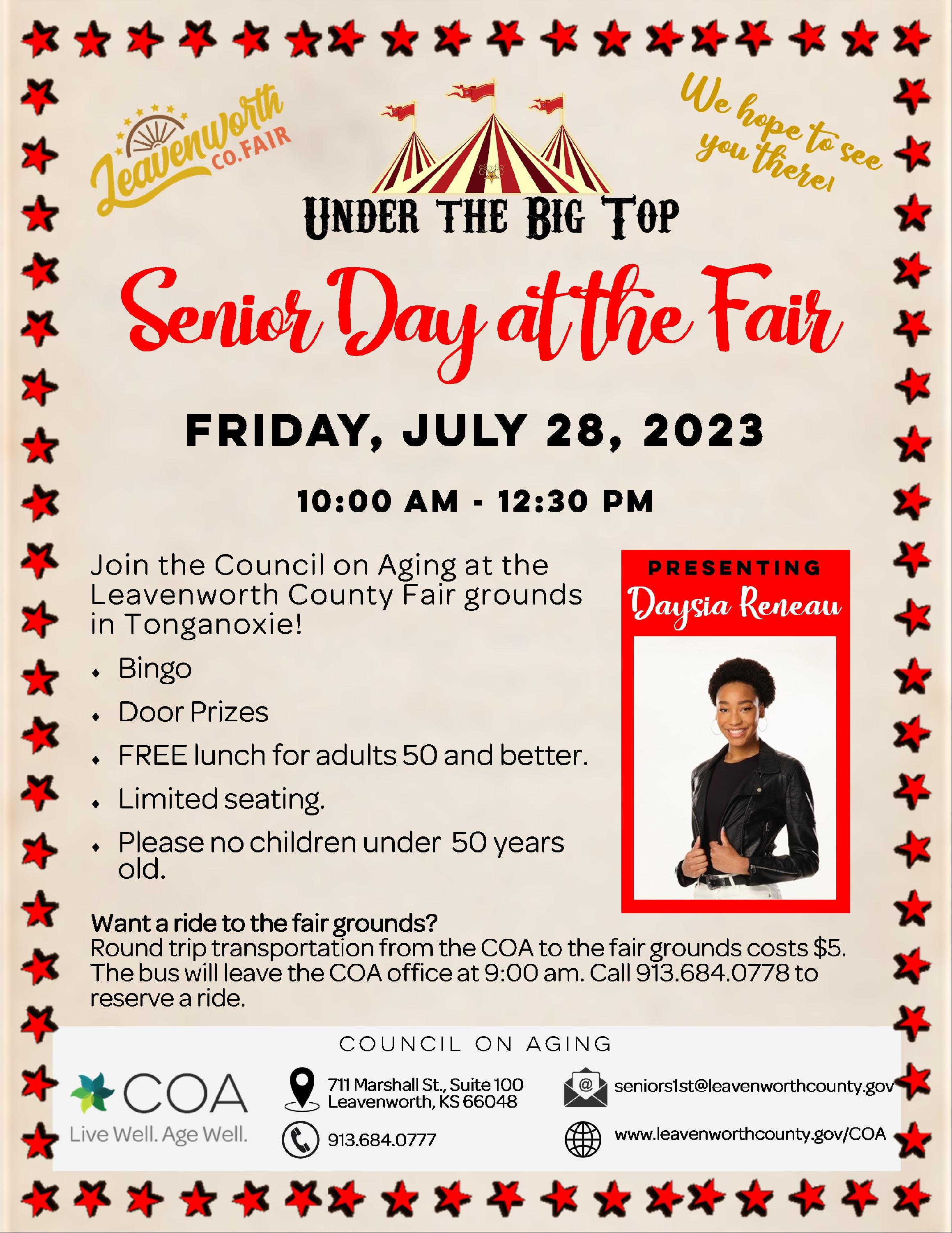 Senior day at the Fair
